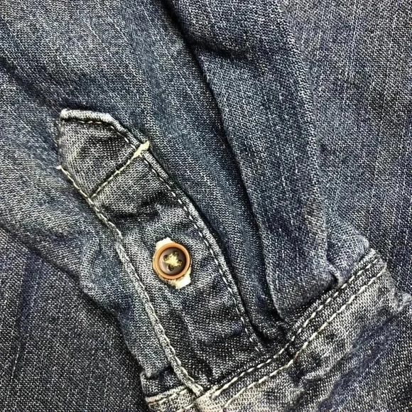 Carter’s Long Sleeved  Collared Jean Shirt Size 3T - Picture 5 of 16